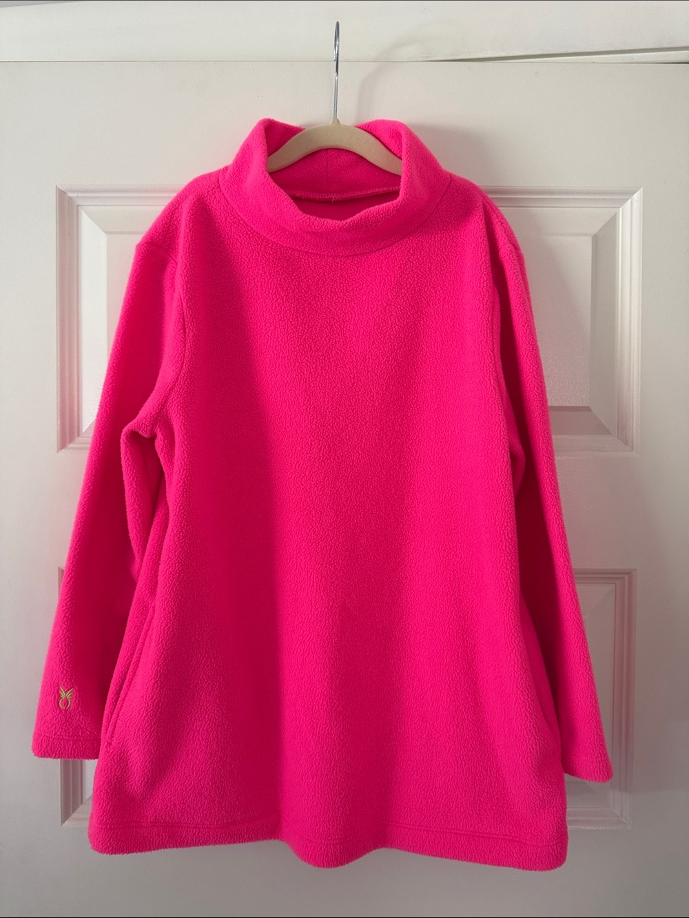 Girls' Hot Pink Dudley Stephens Fleece Pullover